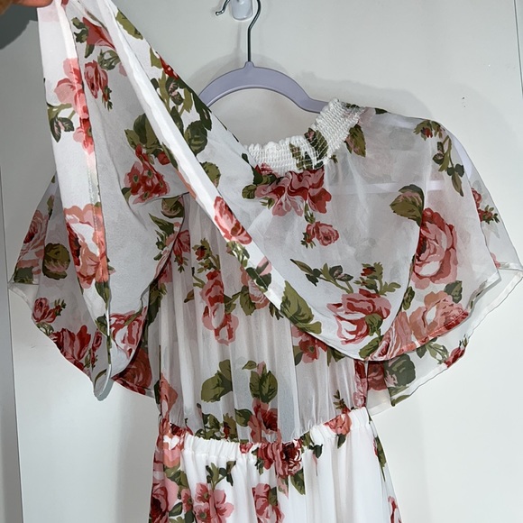 SHOW ME YOUR MUMU off shoulder side slits floral maxi dress - Picture 7 of 10